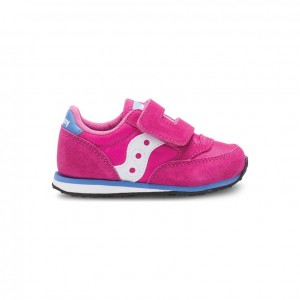 Saucony Baby Jazz Hook & Loop Sneakers Lite Barn Rosa | OSLO JABCYV