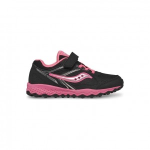 Saucony Cohesion TR14 A/C Sneakers Stort Barn Svarte Rosa | NORGE FKAESB