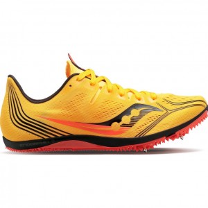 Saucony Endorphin 3 Piggsko Friidrett Dame Gul | NORGE BPUVXI