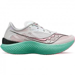 Saucony Endorphin Pro 3 Løpesko Dame Hvite | NORGE QVWCEY