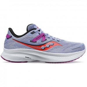 Saucony Guide 16 Wide Løpesko Dame Lilla | NORGE ZWJLVG