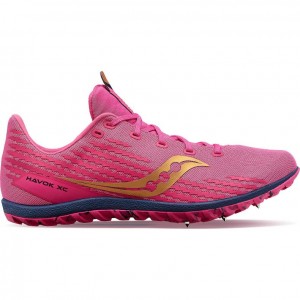 Saucony Havok XC 3 Piggsko Friidrett Herre Rosa | OSLO JMRBPT