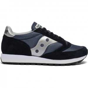 Saucony Jazz 81 Sneakers Herre Marineblå Sølv | OSLO LCODZG