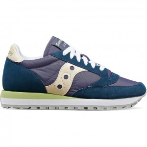 Saucony Jazz Original Sneakers Dame Marineblå | OSLO FKYGZH