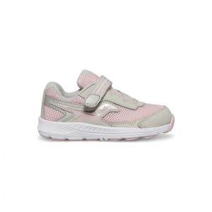 Saucony Ride 10 Jr. Sneakers Lite Barn Rosa Grå | NORGE UNTASY