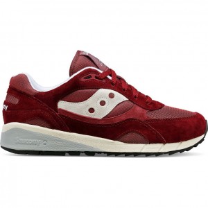 Saucony Shadow 6000 Sneakers Dame Burgunder | NORGE RKXLAG