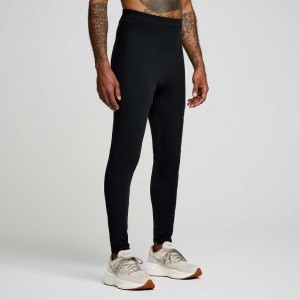 Saucony Solstice Tights Herre Svarte | NORGE OWBCJZ