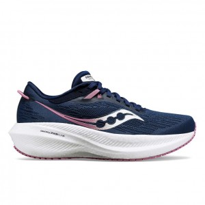 Saucony Triumph 21 Løpesko Dame Marineblå | NORGE JKHYZT