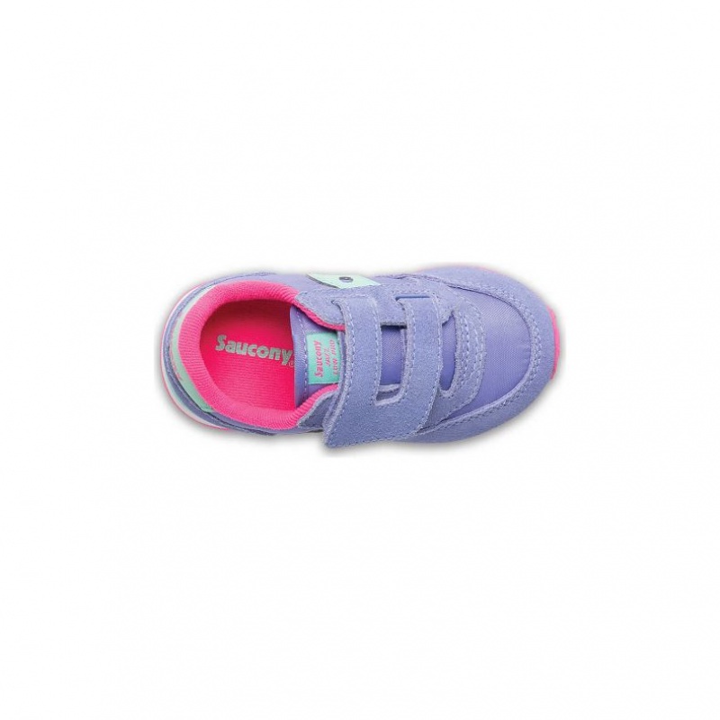 Saucony Baby Jazz Hook & Loop Sneakers Lite Barn Lilla | OSLO DFQGOW