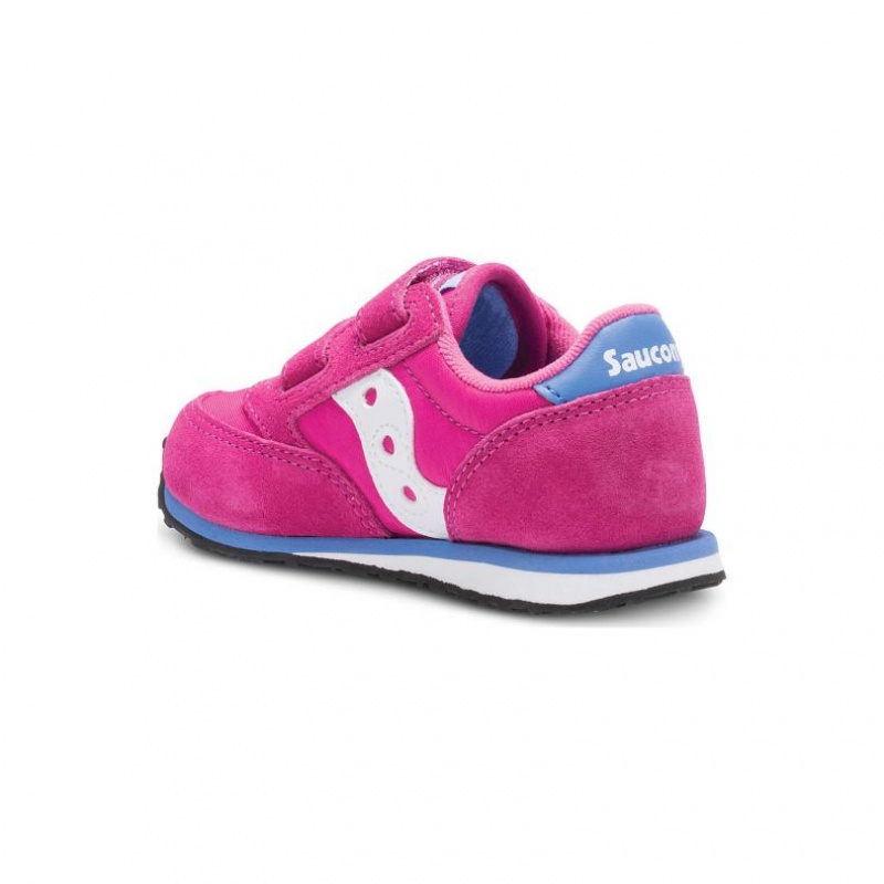 Saucony Baby Jazz Hook & Loop Sneakers Lite Barn Rosa | OSLO JABCYV