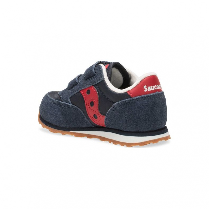 Saucony Baby Jazz Hook & Loop Sneakers Lite Barn Marineblå | NORGE UOAITH