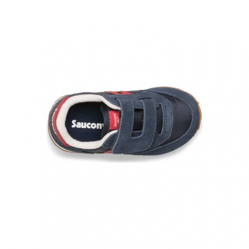 Saucony Baby Jazz Hook & Loop Sneakers Lite Barn Marineblå | NORGE UOAITH