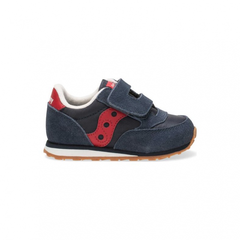 Saucony Baby Jazz Hook & Loop Sneakers Lite Barn Marineblå | NORGE UOAITH