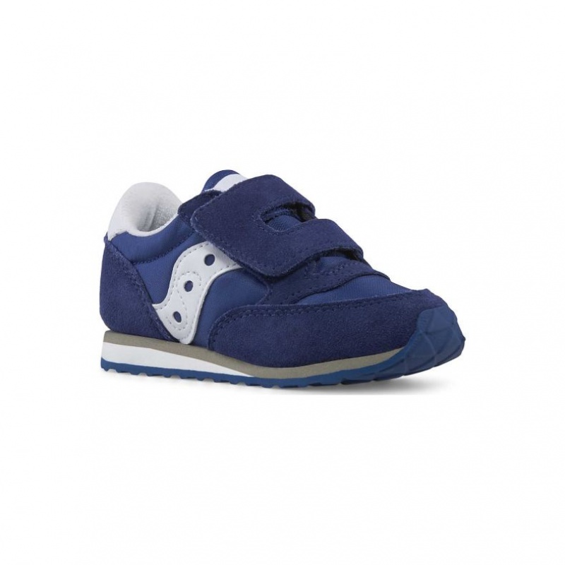 Saucony Baby Jazz Hook & Loop Sneakers Lite Barn Marineblå | OSLO GORZHX