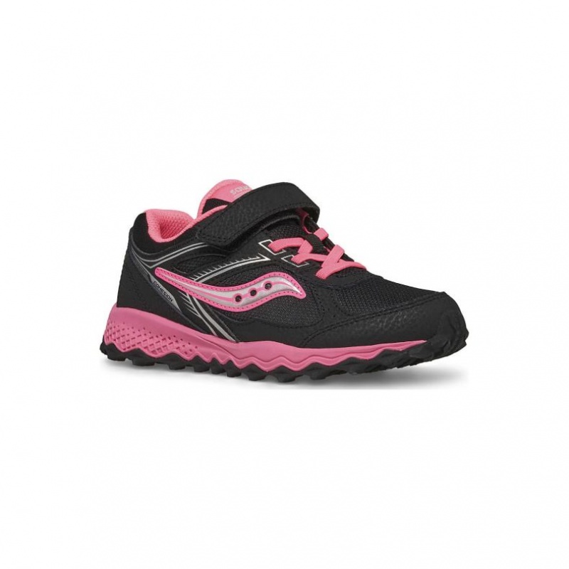 Saucony Cohesion TR14 A/C Sneakers Stort Barn Svarte Rosa | NORGE FKAESB