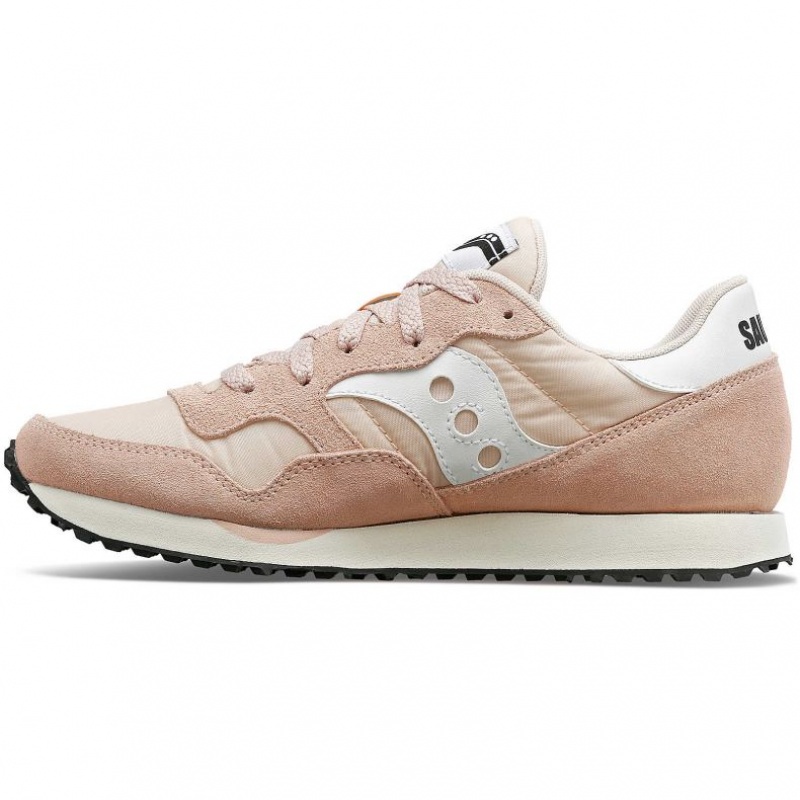 Saucony DXN Sneakers Dame Korall Hvite | OSLO ZTBHKI