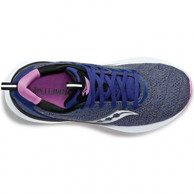 Saucony Echelon 9 Wide Løpesko Dame Indigo | OSLO KXGTFQ