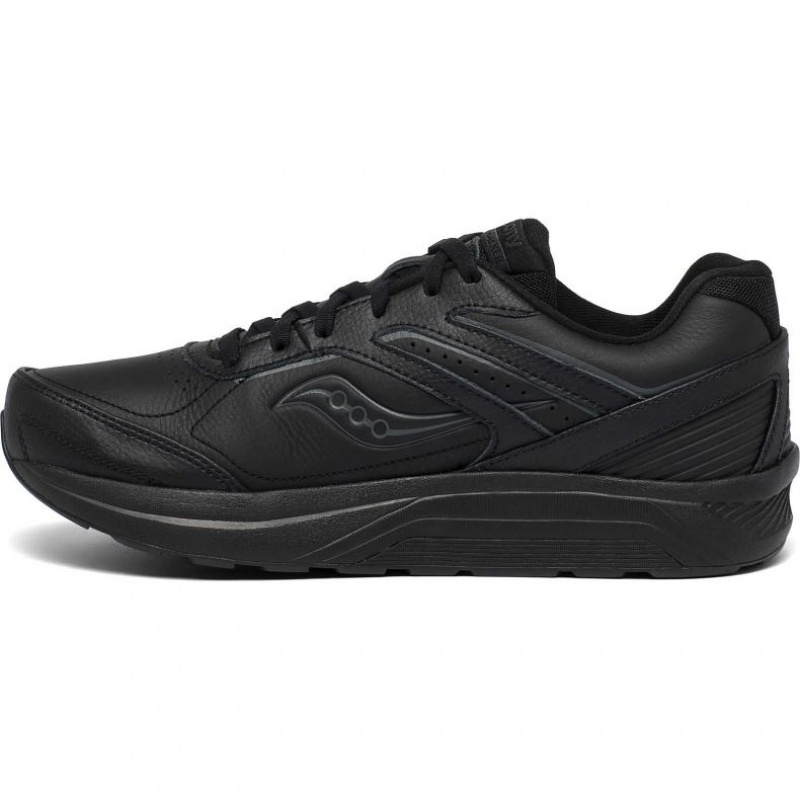 Saucony Echelon Walker 3 Wide Løpesko Herre Svarte | OSLO RPJEHW