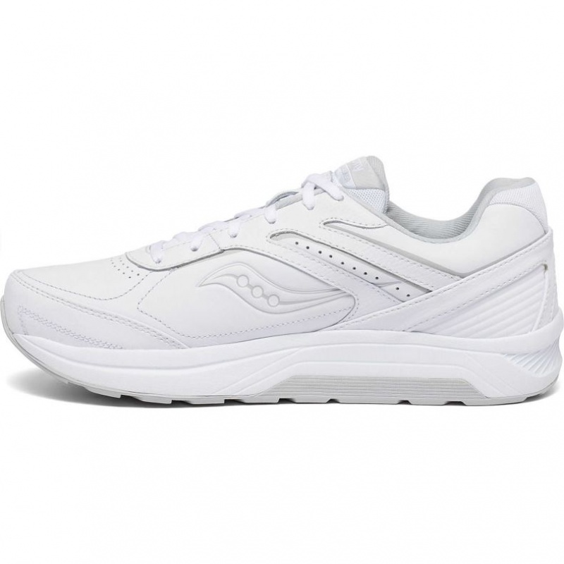 Saucony Echelon Walker 3 Wide Løpesko Herre Hvite | NORGE RUCWSV