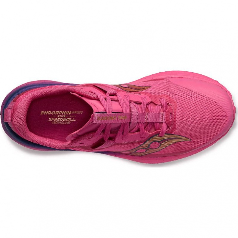 Saucony Endorphin Edge Løpesko Dame Rosa | OSLO YITVFZ