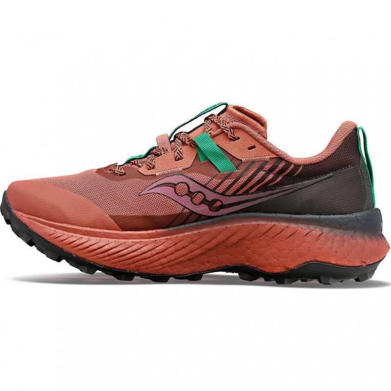 Saucony Endorphin Edge Trail Løpesko Dame Korall | NORGE LABEYS