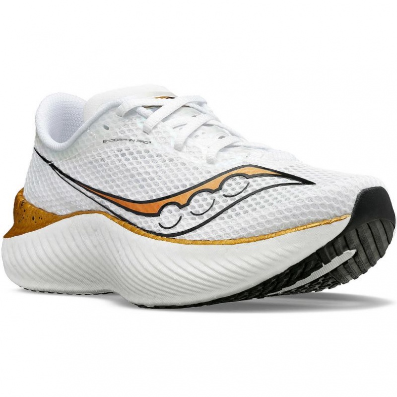 Saucony Endorphin Pro 3 Løpesko Dame Hvite | OSLO ZRLEYV