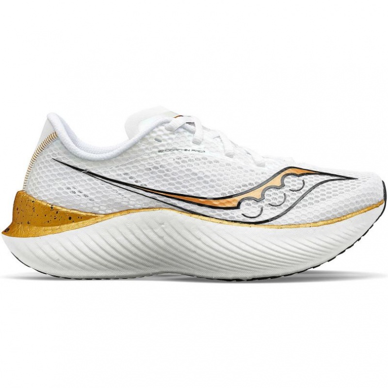 Saucony Endorphin Pro 3 Løpesko Dame Hvite | OSLO ZRLEYV