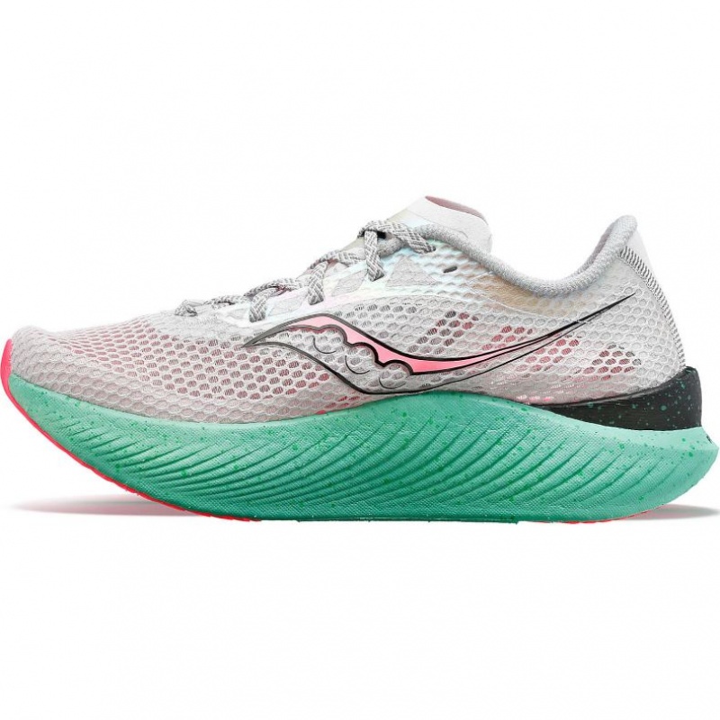 Saucony Endorphin Pro 3 Løpesko Dame Hvite | NORGE QVWCEY