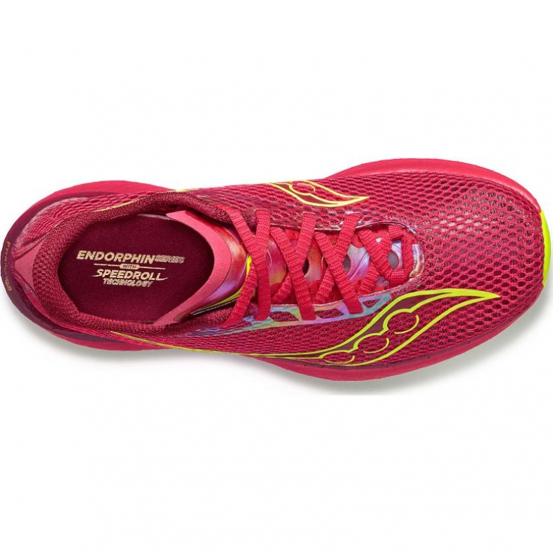 Saucony Endorphin Pro 3 Løpesko Dame Rød | NORGE APFQMN