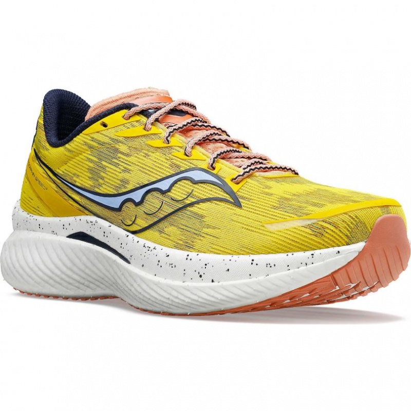 Saucony Endorphin Speed 3 Løpesko Dame Gul | NORGE LMZGOH