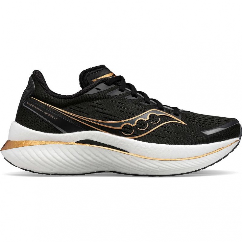 Saucony Endorphin Speed 3 Løpesko Herre Svarte | NORGE APSBGQ