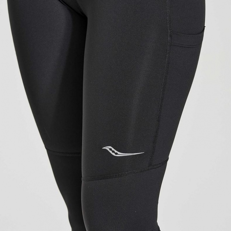 Saucony Fortify Tights Dame Svarte | NORGE GINPBH