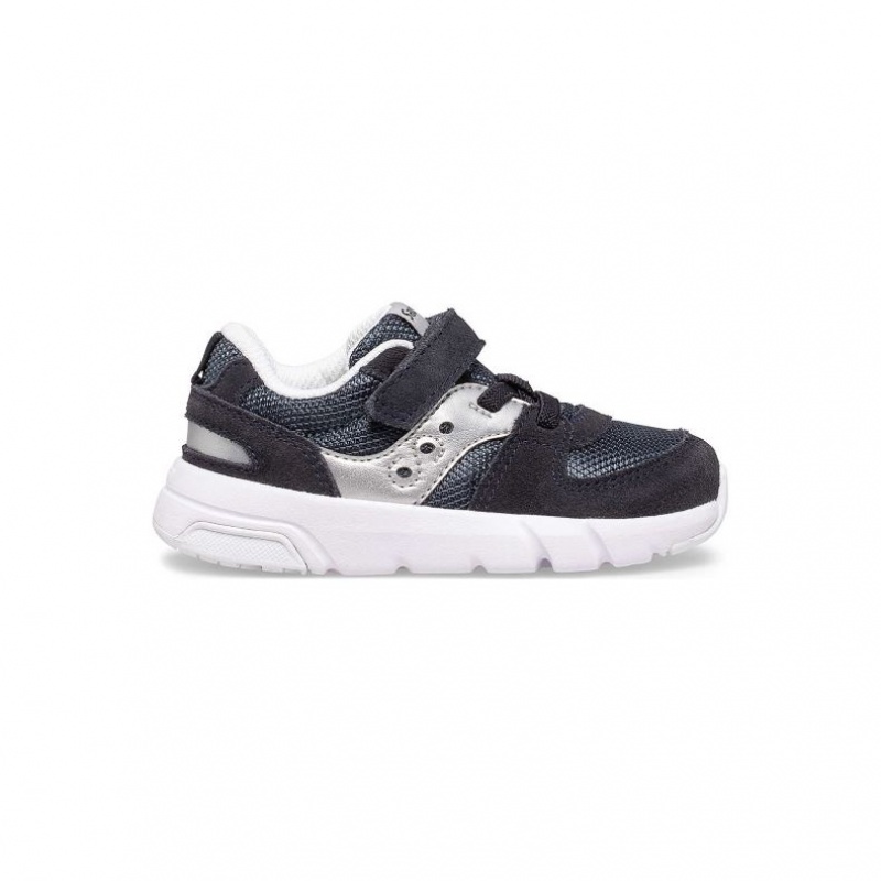 Saucony Jazz Lite 2.0 Sneakers Lite Barn Svarte Sølv | OSLO WBUXFI