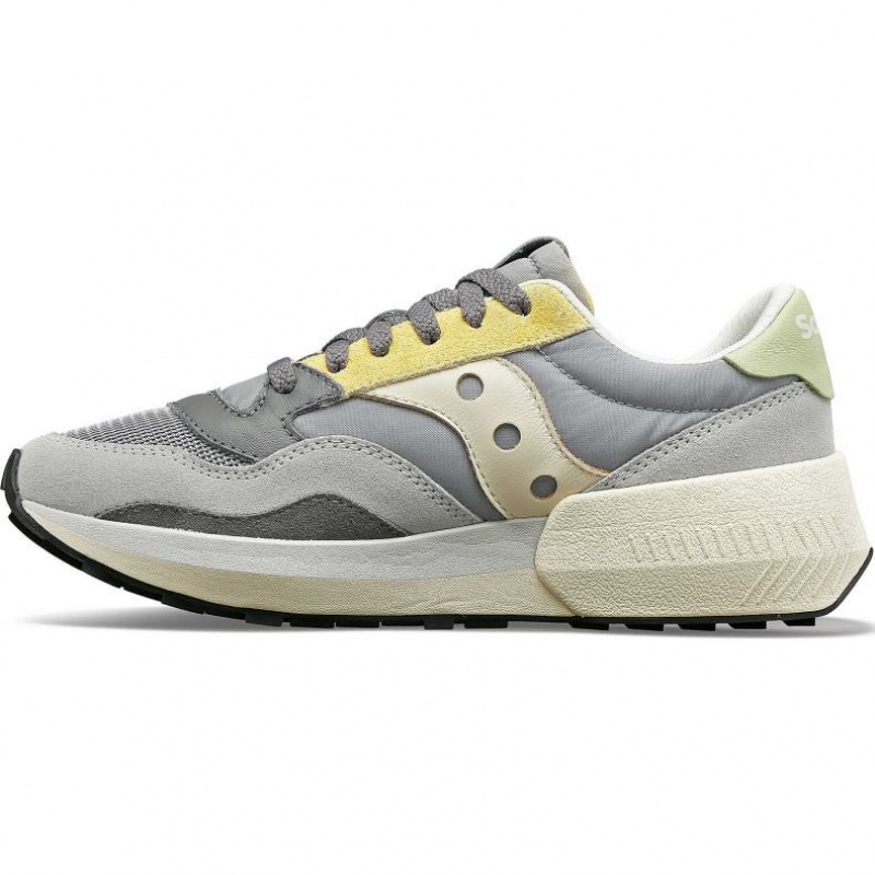 Saucony Jazz NXT Sneakers Dame Grå Gul | OSLO KBXAGW