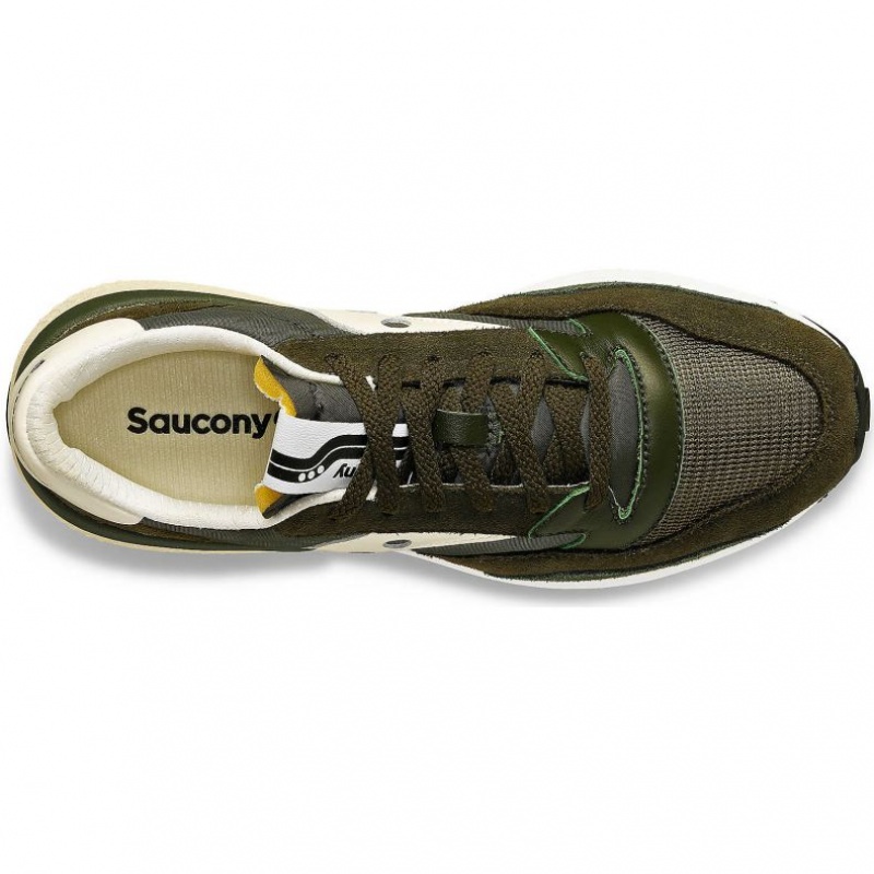 Saucony Jazz NXT Sneakers Dame Grønn Pisket Krem | OSLO LQFRNX