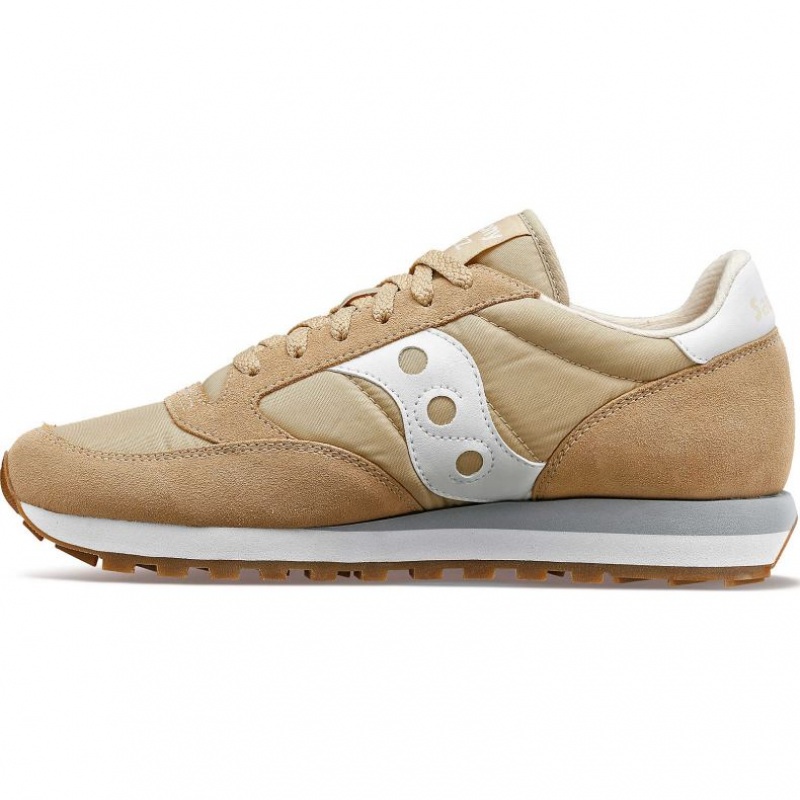 Saucony Jazz Original Sneakers Dame Beige | OSLO BDCGZS