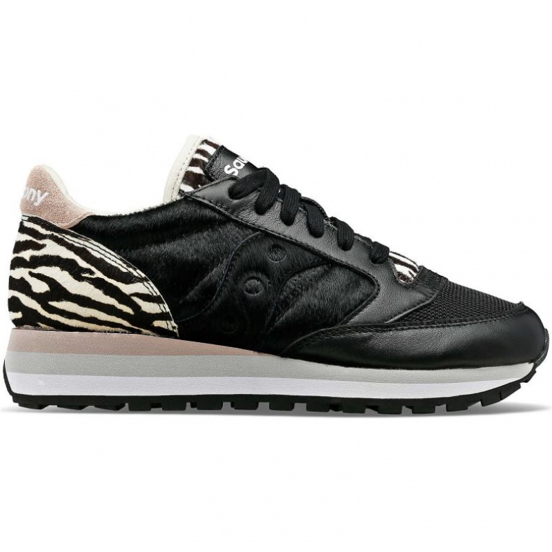 Saucony Jazz Triple Sneakers Dame Svarte | OSLO BOLRTK