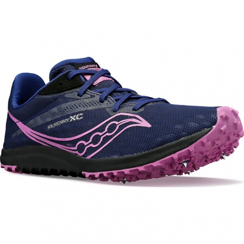 Saucony Kilkenny XC9 Piggsko Friidrett Dame Indigo | OSLO OMQHXT