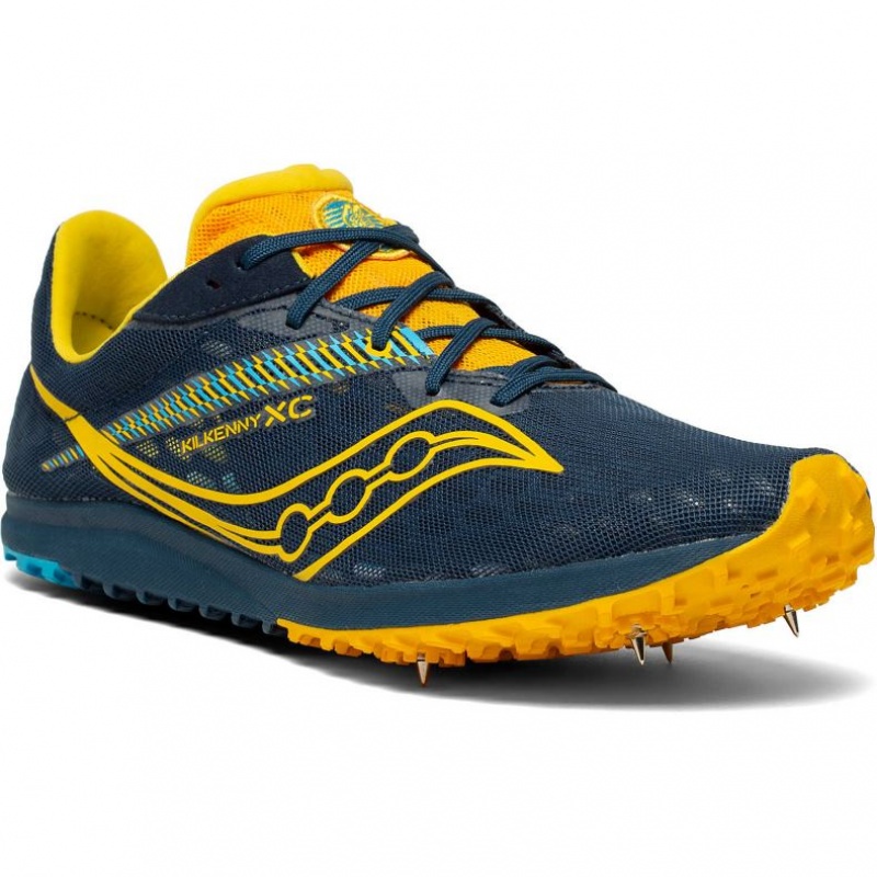 Saucony Kilkenny XC9 Piggsko Friidrett Herre Marineblå | NORGE UYDLFH