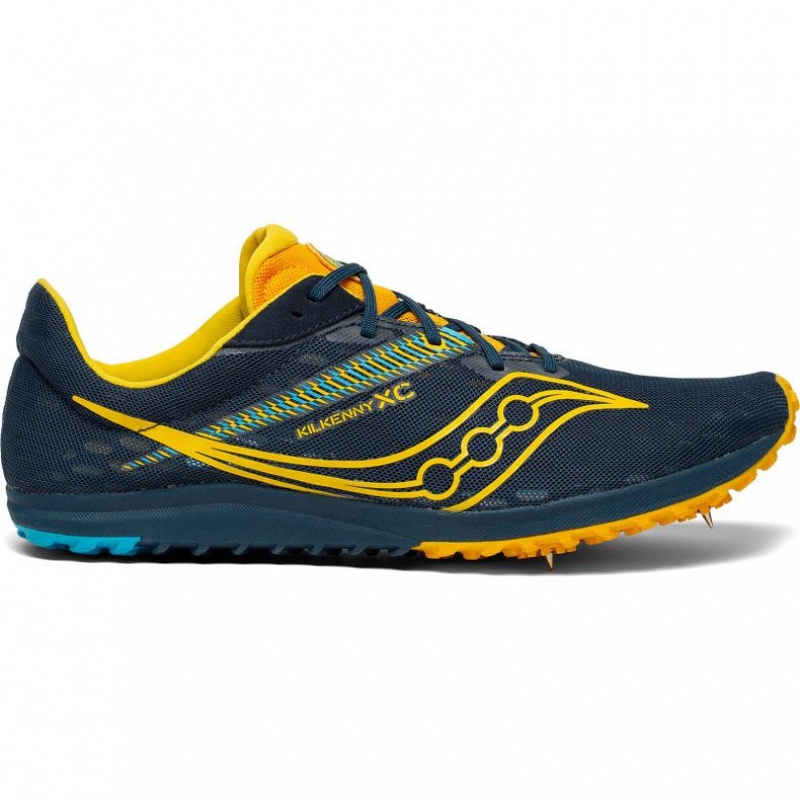 Saucony Kilkenny XC9 Piggsko Friidrett Herre Marineblå | NORGE UYDLFH