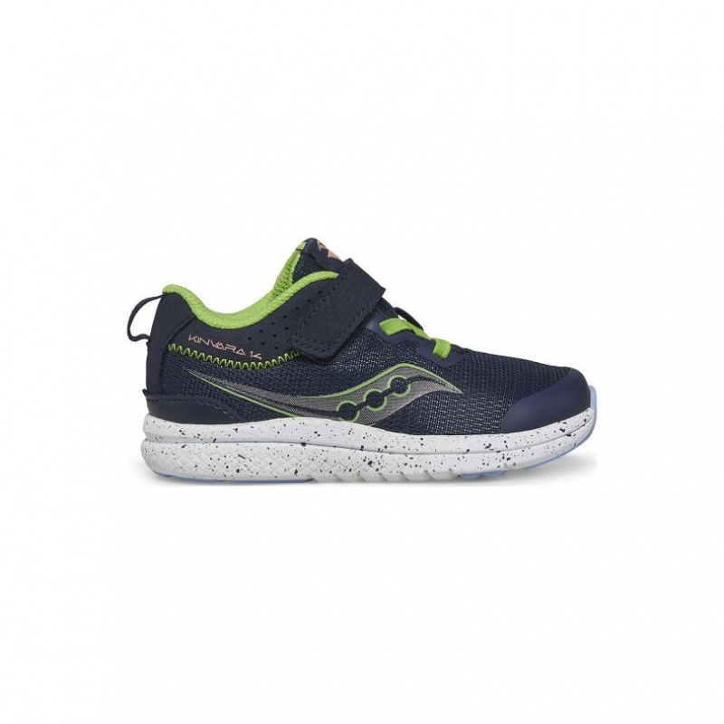 Saucony Kinvara 14 A/C Jr. Sneakers Lite Barn Marineblå | NORGE DUWTJM