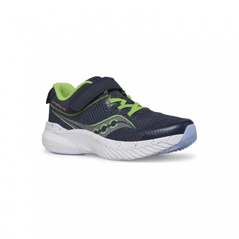 Saucony Kinvara 14 A/C Sneakers Stort Barn Marineblå | NORGE QHDVCJ