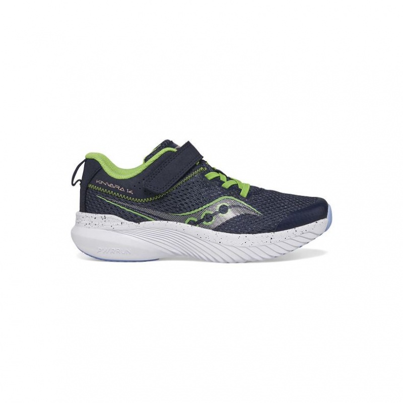 Saucony Kinvara 14 A/C Sneakers Stort Barn Marineblå | NORGE QHDVCJ