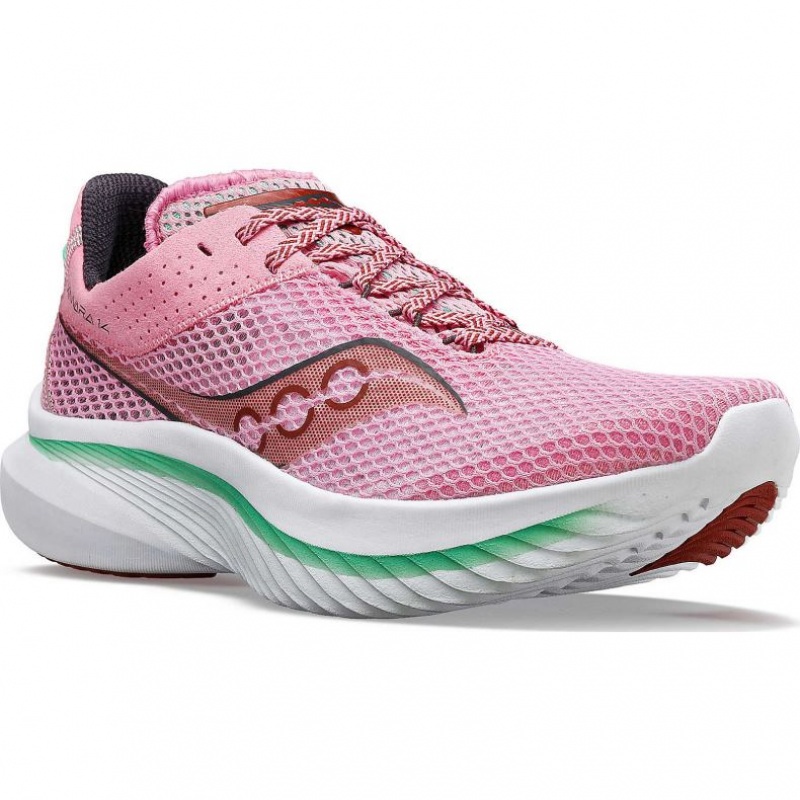 Saucony Kinvara 14 Løpesko Dame Rosa | NORGE WKGAIS