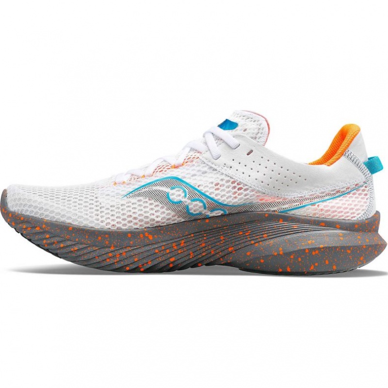 Saucony Kinvara 14 Løpesko Herre Hvite | NORGE SZLQMN