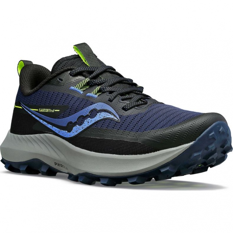 Saucony Peregrine 13 Trail Løpesko Dame Marineblå | NORGE FHTIKX