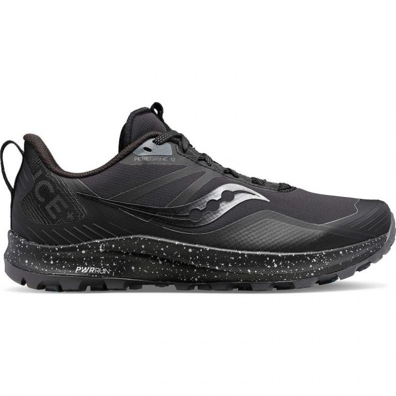 Saucony Peregrine ICE+ 3 Løpesko Herre Svarte | OSLO PTSWCM