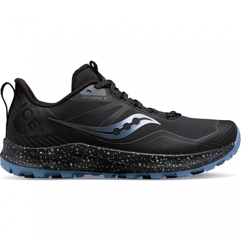 Saucony Peregrine ICE+ 3 Trail Løpesko Dame Svarte | OSLO RUGQBM