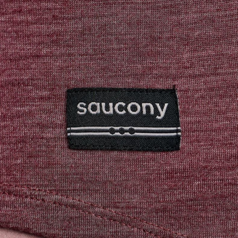 Saucony Peregrine Merino Long Sleeve T-Skjorte Dame Rød | OSLO JZRHXN