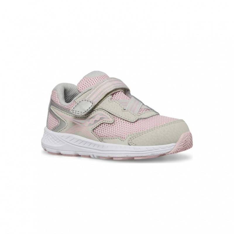 Saucony Ride 10 Jr. Sneakers Lite Barn Rosa Grå | NORGE UNTASY